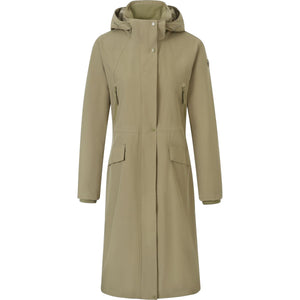 Covalliero Lange Regenjacke SS26 Damen Nuss