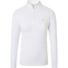 Covalliero Turniershirt SS26 Damen Lange Ärmel Weiß
