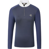 Covalliero Turniershirt SS26 Damen Lange Ärmel Dunkle Navy