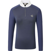 Covalliero Turniershirt SS26 Damen Lange Ärmel Dunkle Navy