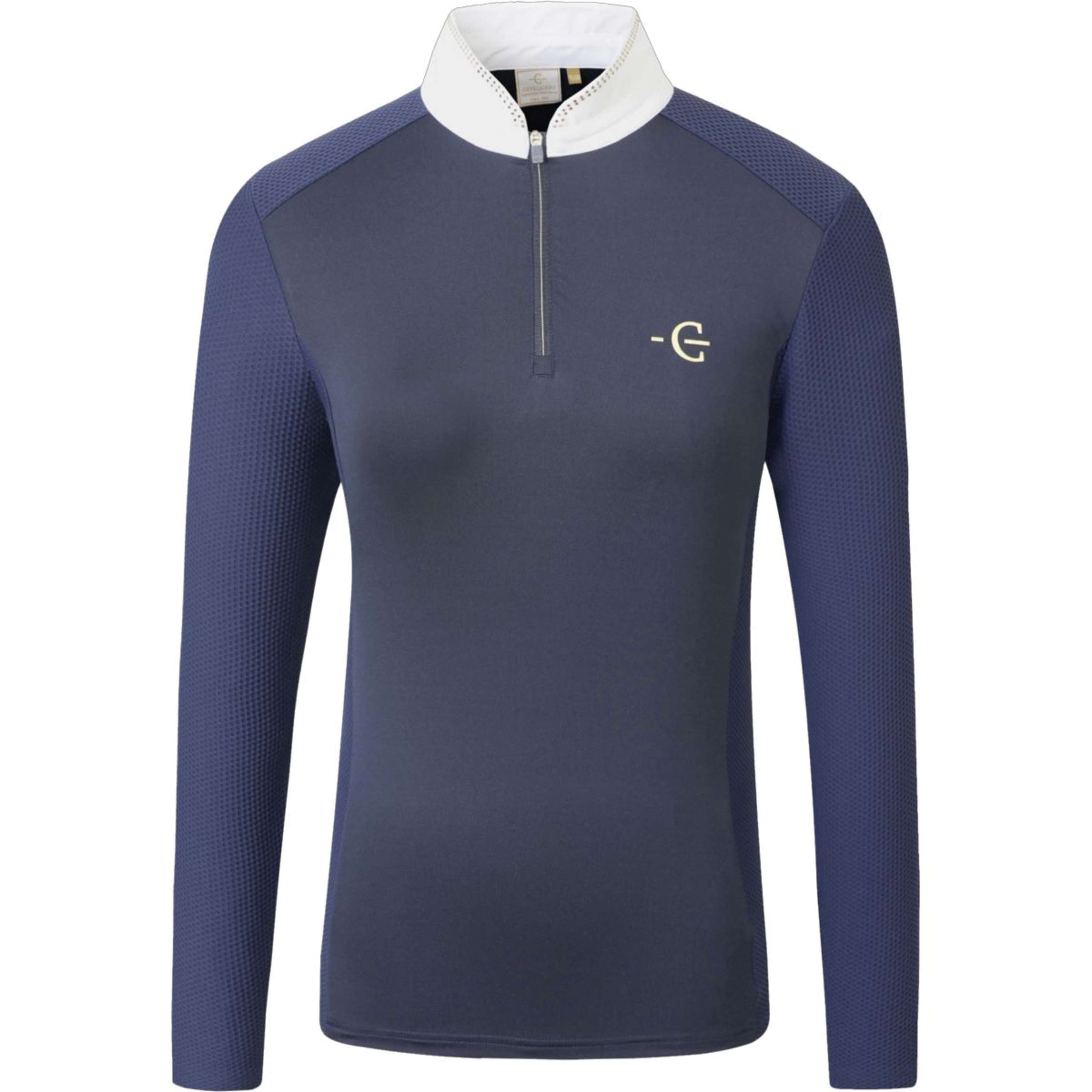 Covalliero Turniershirt SS26 Damen Lange Ärmel Dunkle Navy