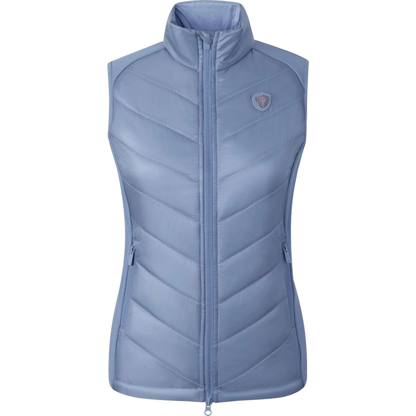 Covalliero Weste SS26 Damen Smoked Blue Covalliero Weste SS26 Damen Smoked Blue