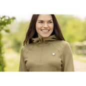 Covalliero Hoodie SS26 Damen Nuss