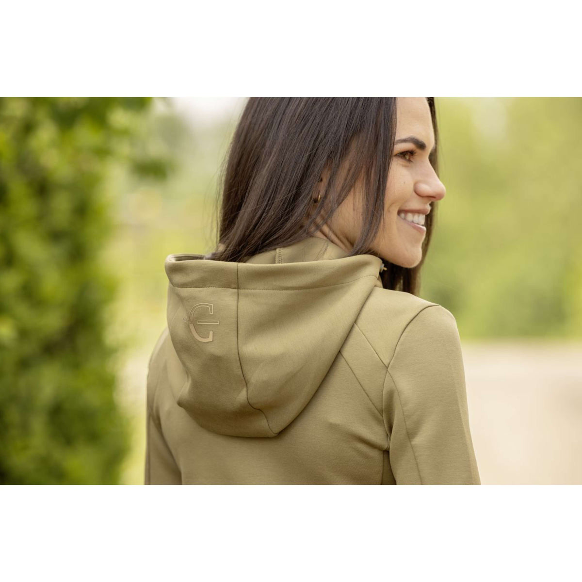 Covalliero Hoodie SS26 Damen Nuss