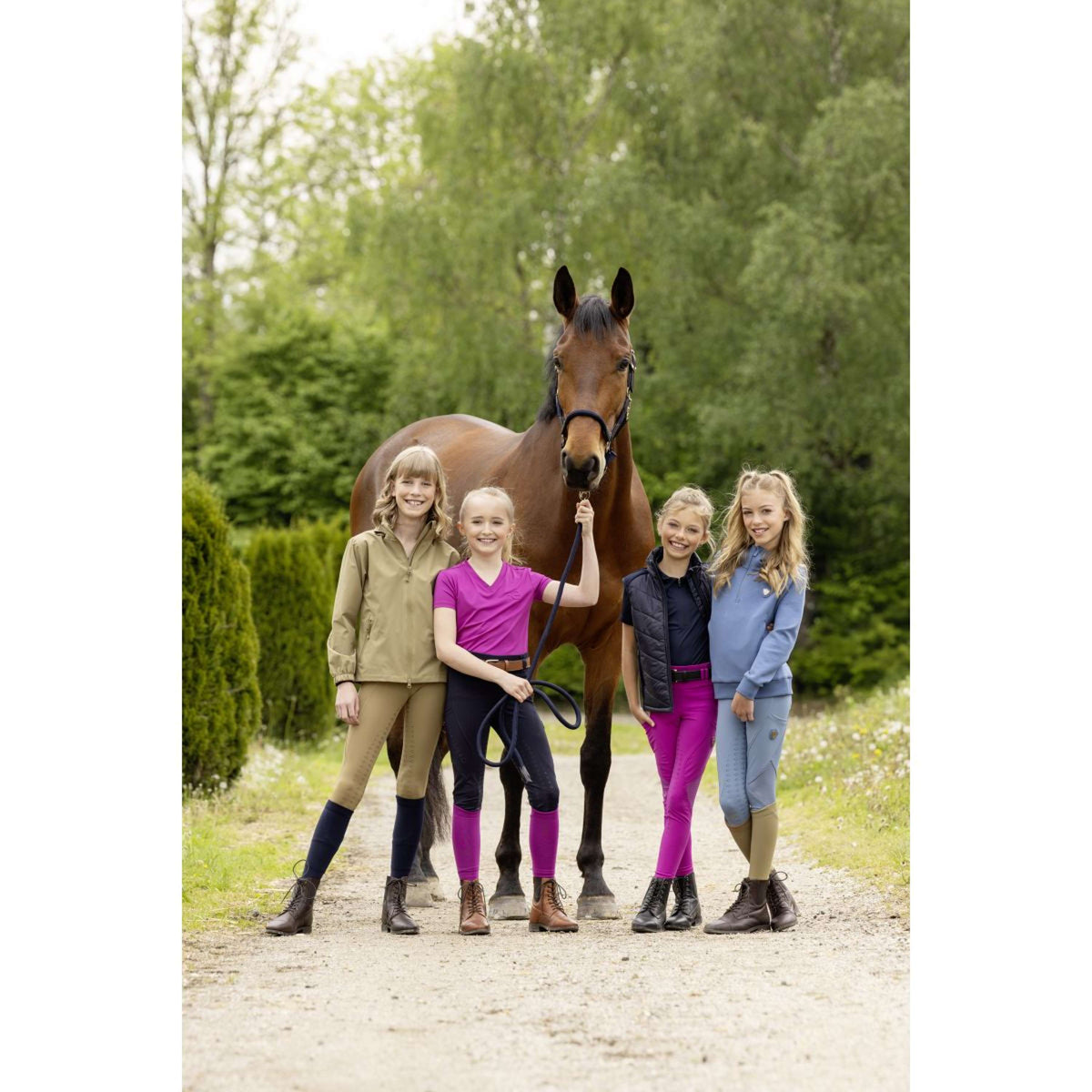 Covalliero Regenjacke SS26 Kinder Nuss