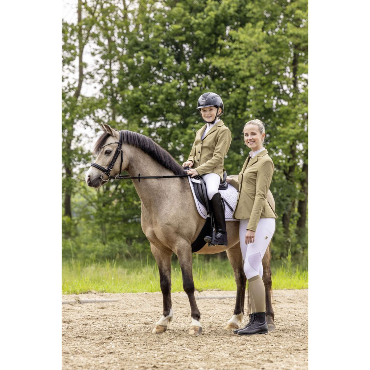 Covalliero Turnierjacket SS26 Kinder Nuss