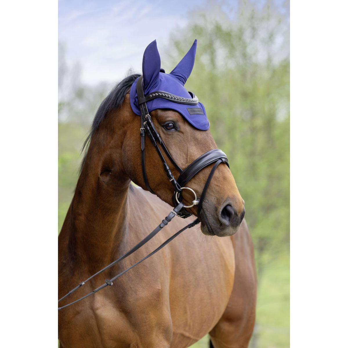 Covalliero Fliegenhaube SS26 Dunkle Navy