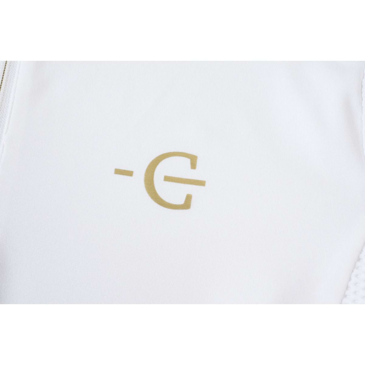 Covalliero Turniershirt SS26 Kinder Lange Ärmel Weiß