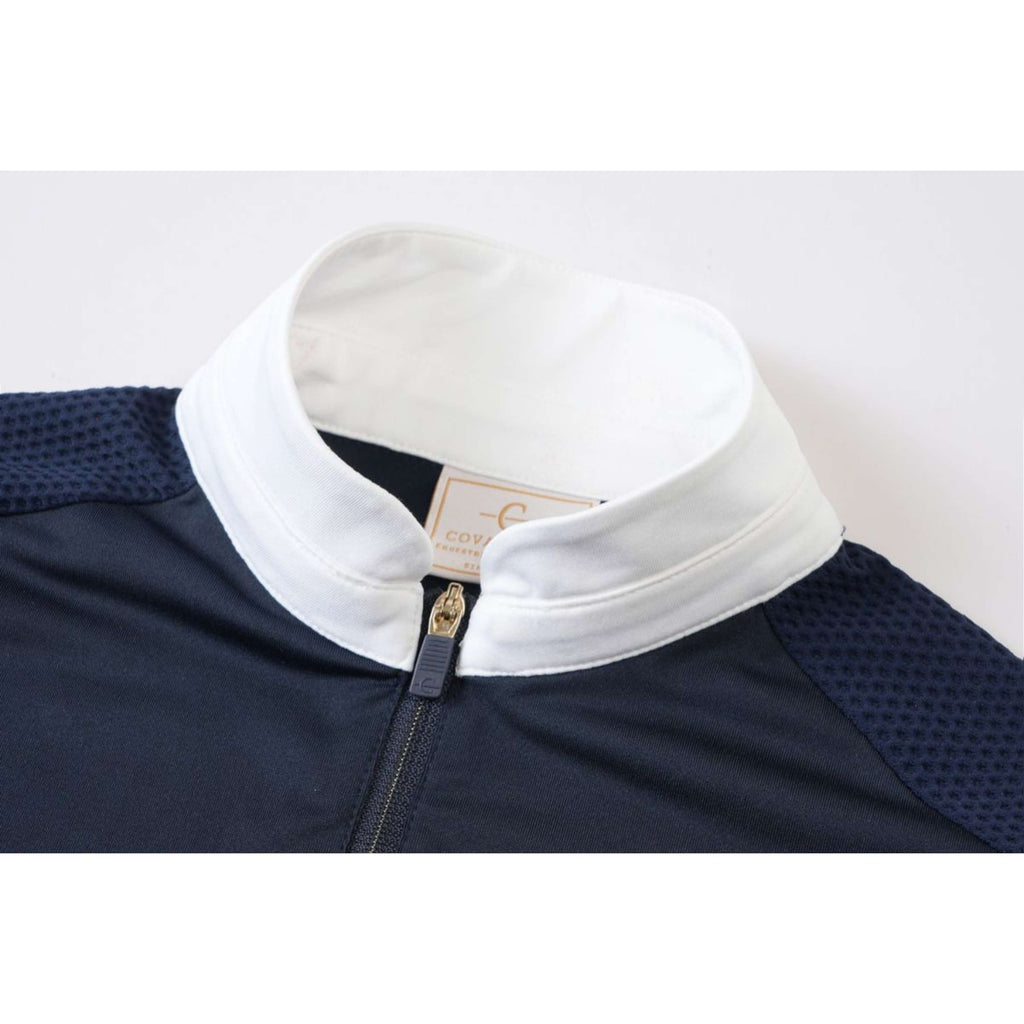 Covalliero Turniershirt SS26 Kinder Lange Ärmel Dunkle Navy