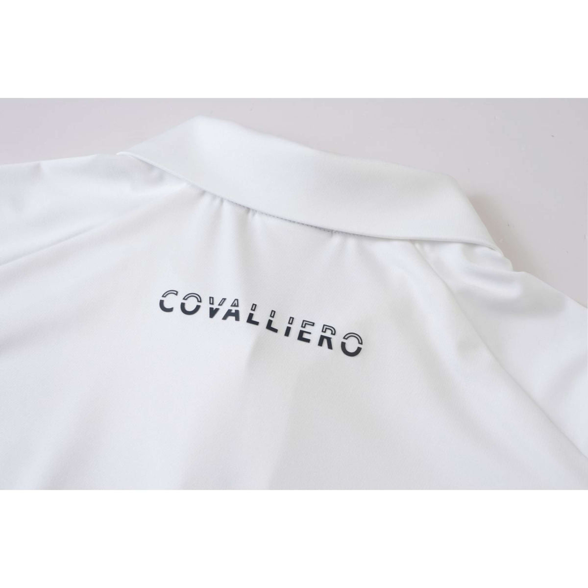 Covalliero Polo SS26 Damen Weiß