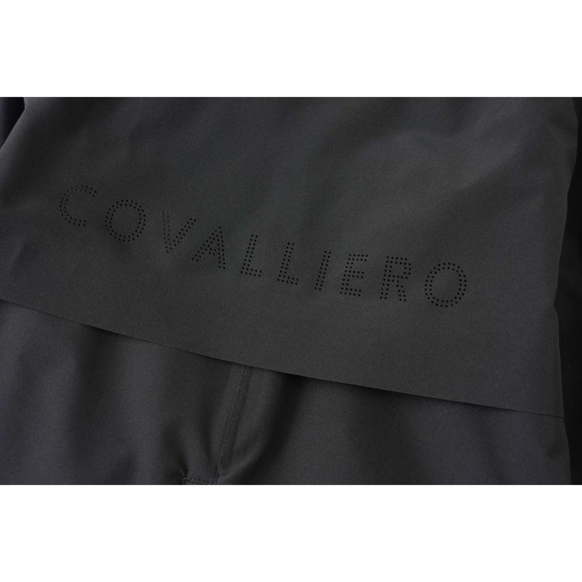 Covalliero Lange Regenjacke SS26 Kinder Schwarz
