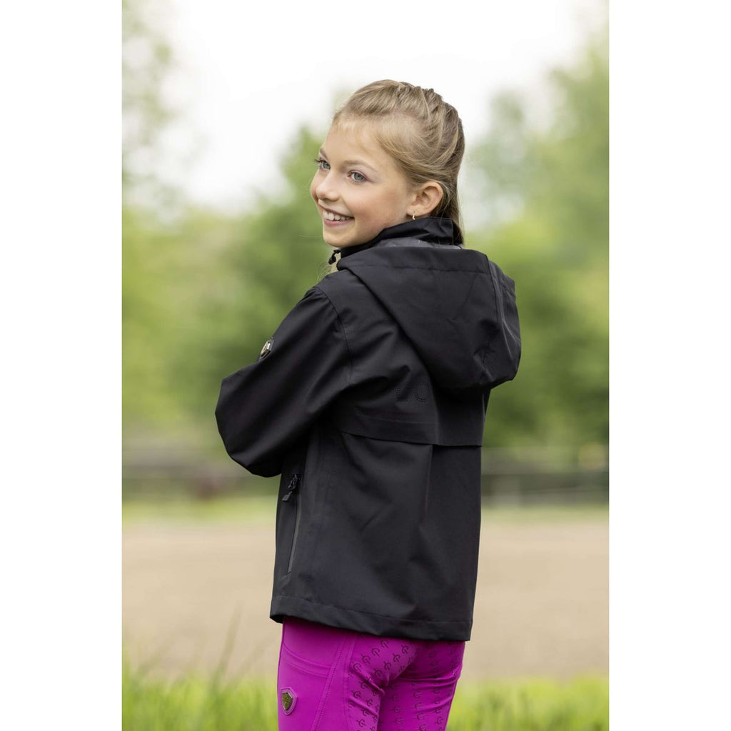 Covalliero Regenjacke SS26 Kinder Schwarz