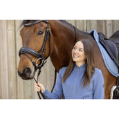 Covalliero Fleecejacke SS26 Damen Smoked Blue