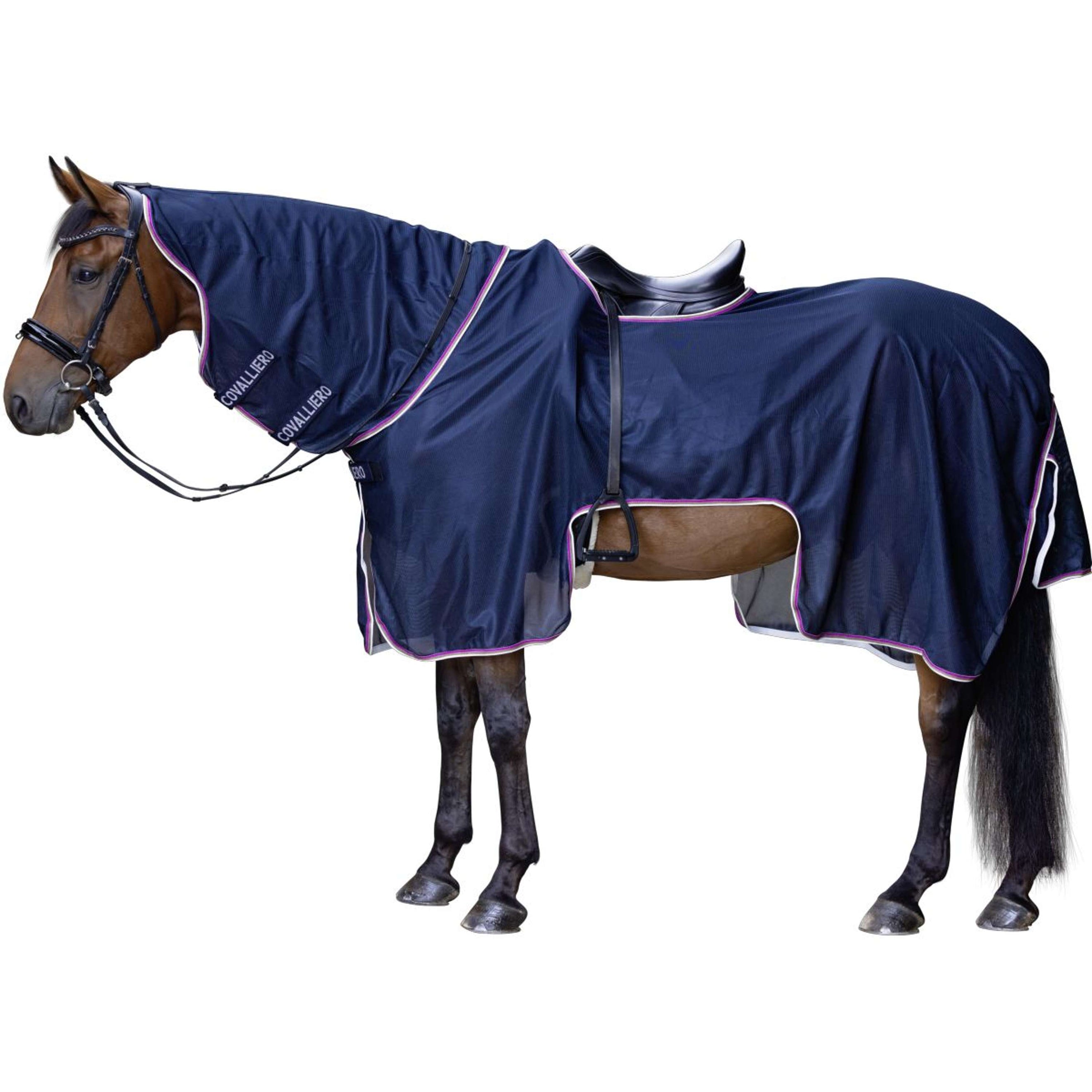 Covalliero Ausreitdecke SS26 Dunkle Navy