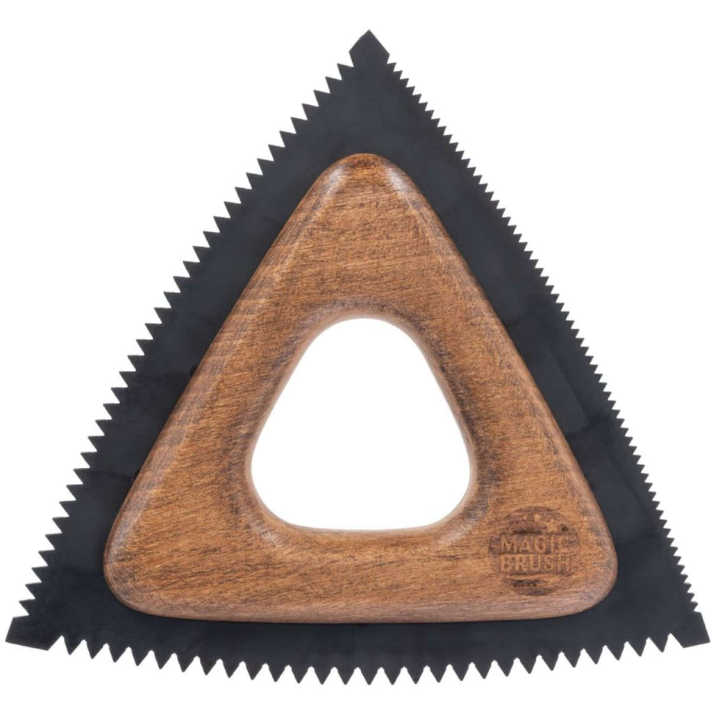 Kerbl Magic Brush Triangle Schwarz/Braun