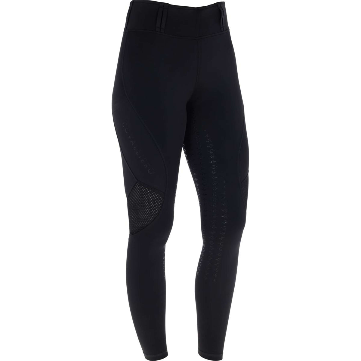 Covalliero Reitleggings Mesh SS26 Kinder Schwarz