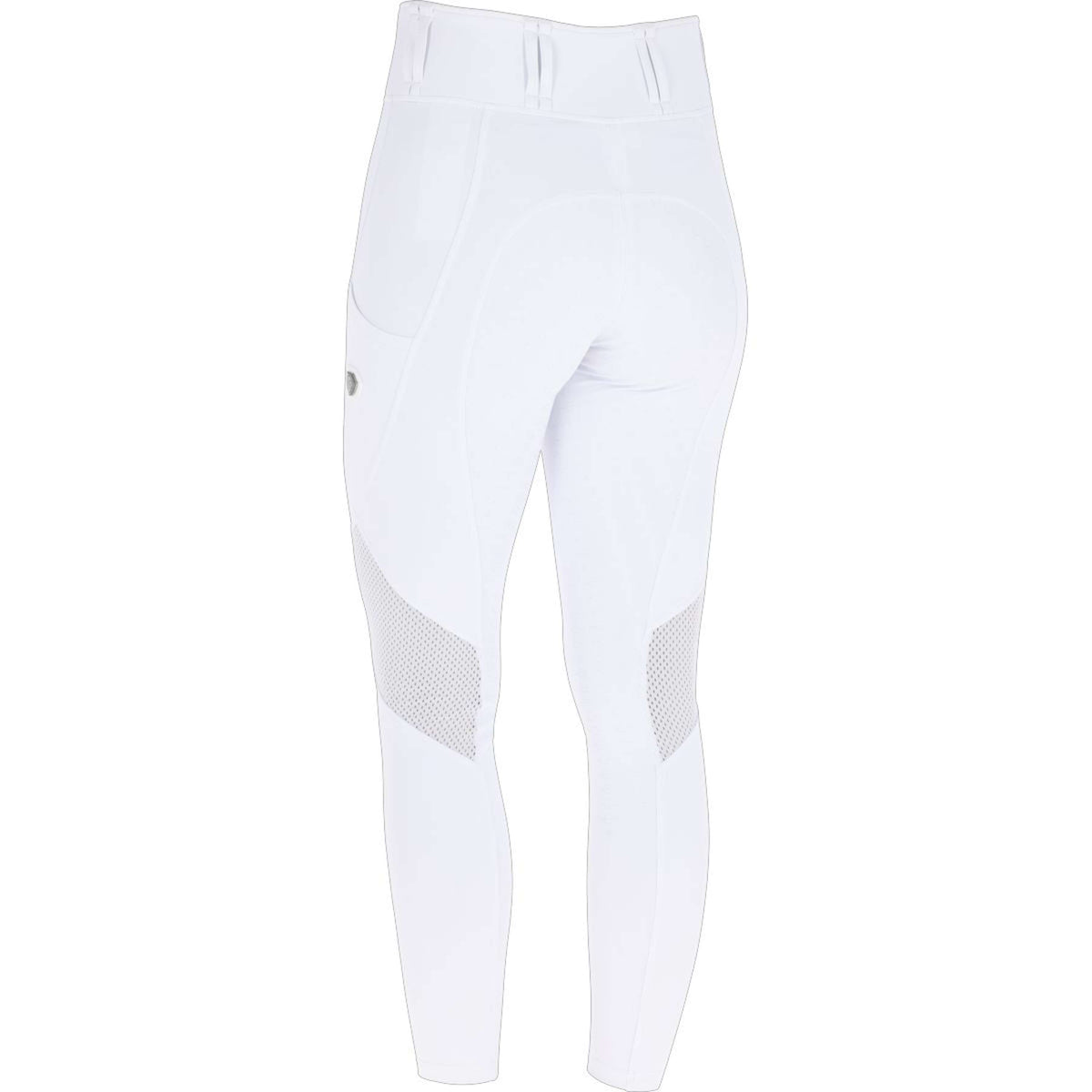 Covalliero Reitleggings Mesh SS26 Kinder Weiß