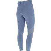 Covalliero Reitleggings Mesh SS26 Kinder Smoked Blue