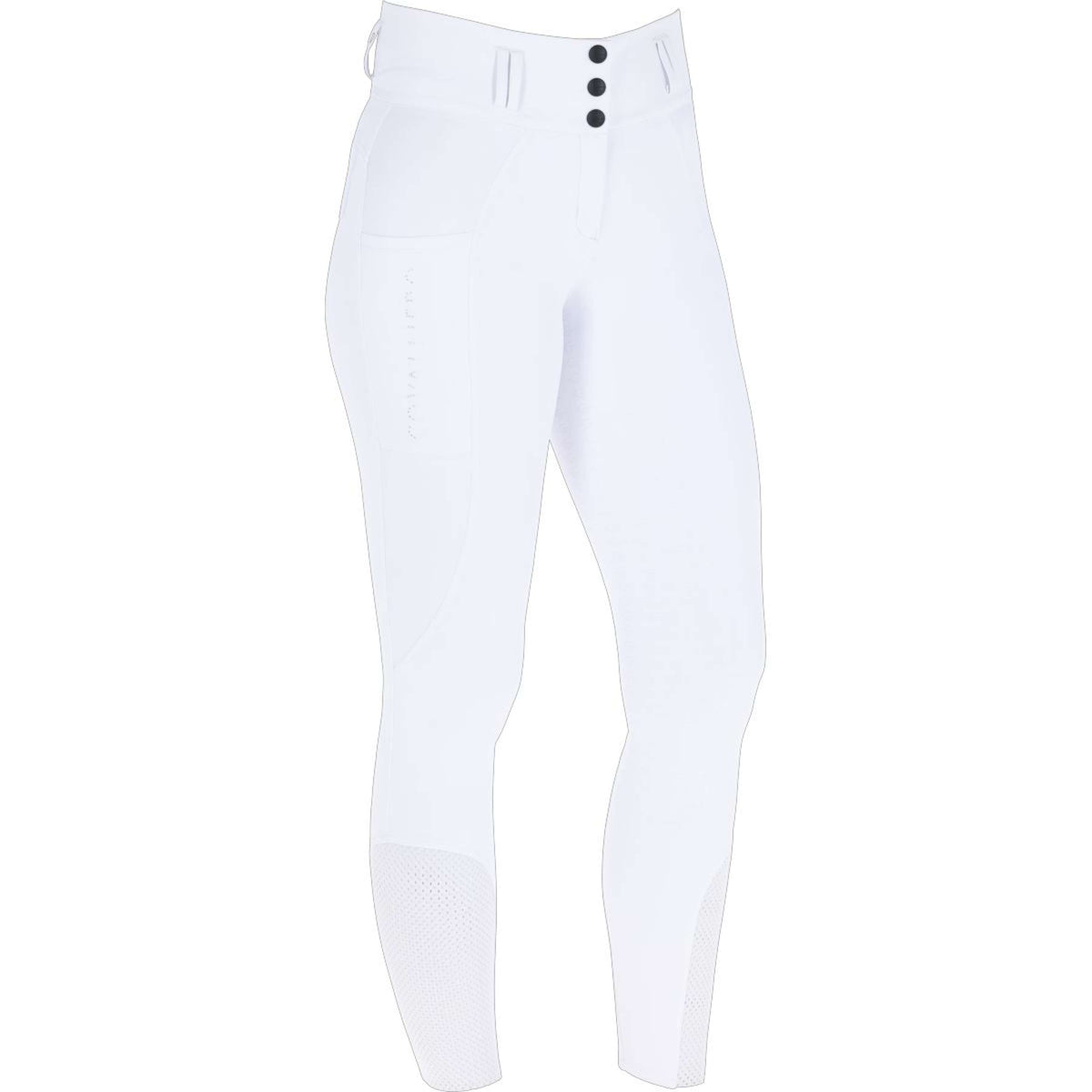 Covalliero Reithose SS26 Damen Full Grip Weiß