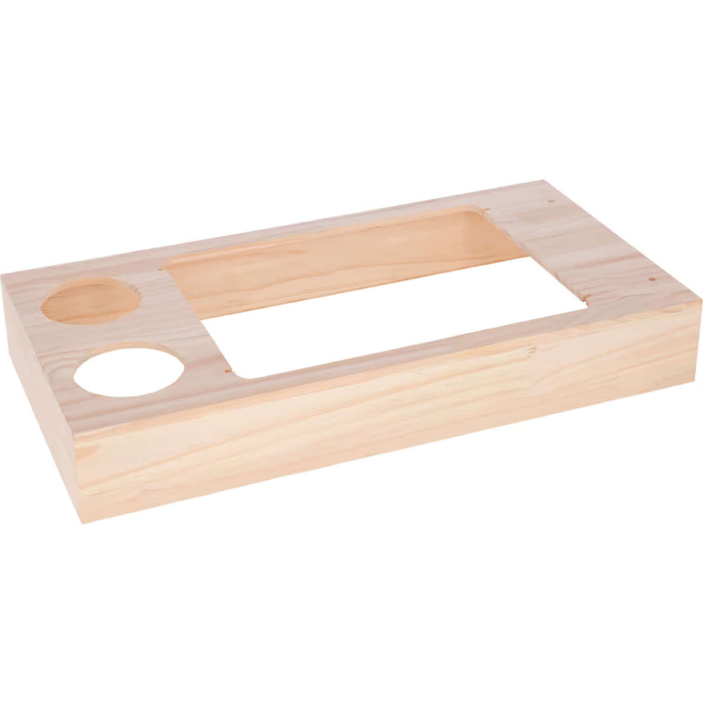 Kerbl Grab- und Futterstation Holz