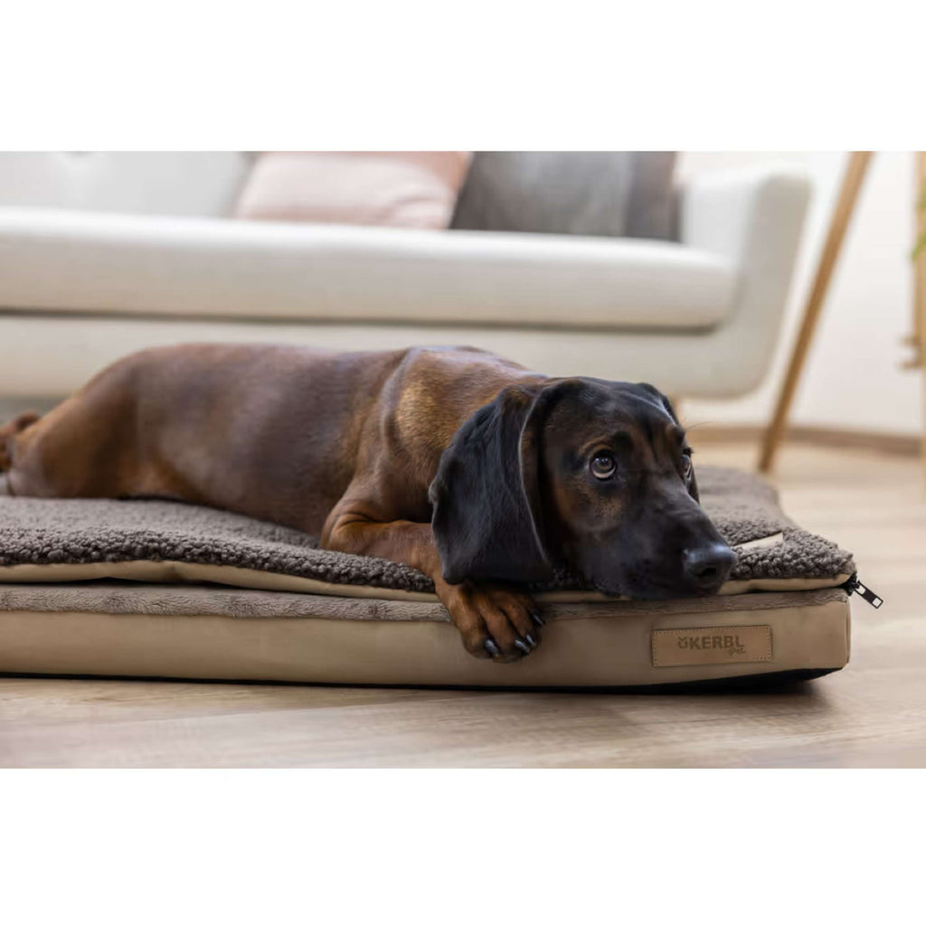 Kerbl Hundematratze 2 in 1 braun/beige
