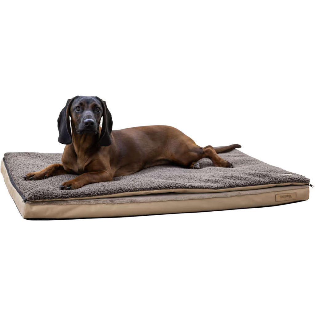 Kerbl Hundematratze 2 in 1 braun/beige