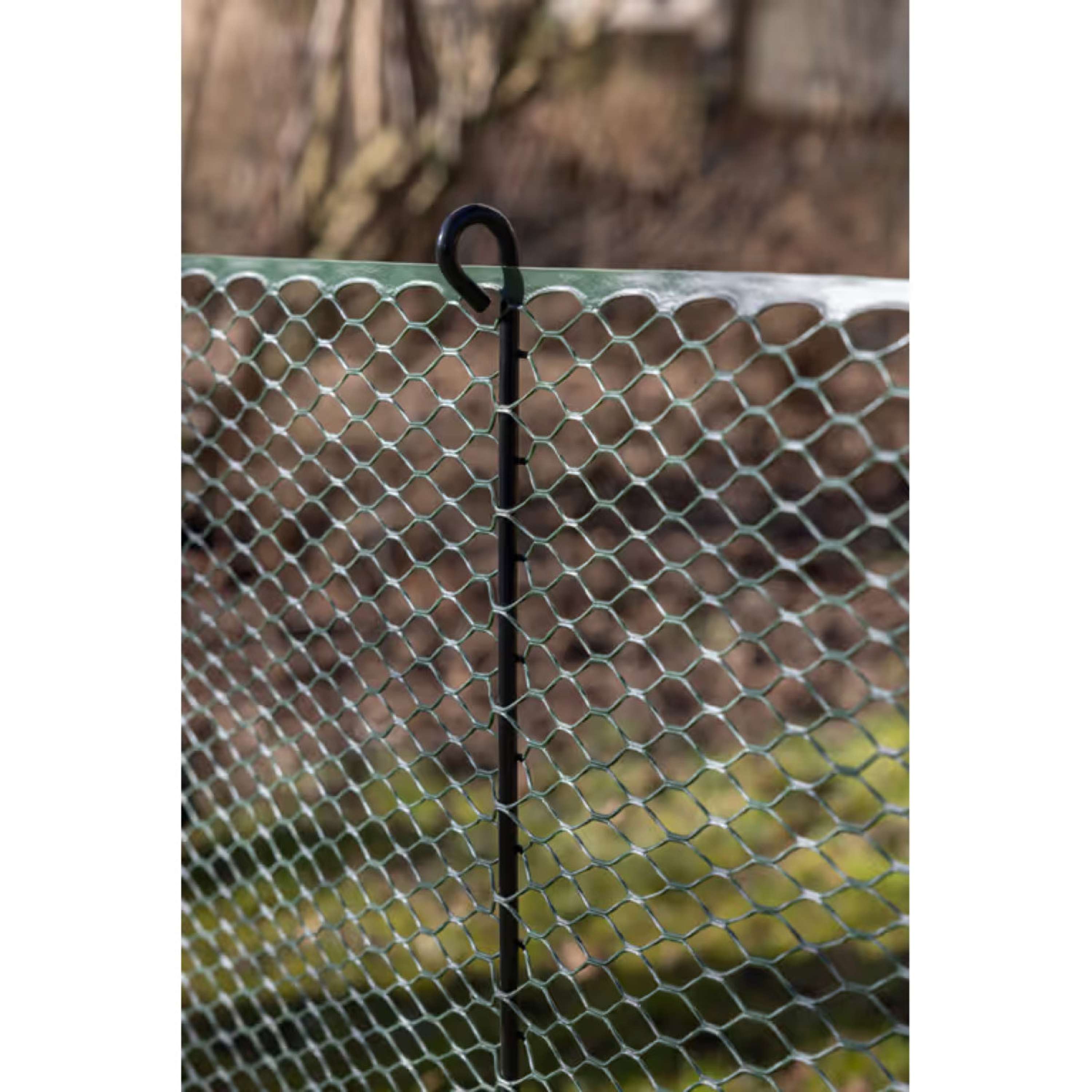 Kerbl Geflügelnetz Kunststoff Schwarz