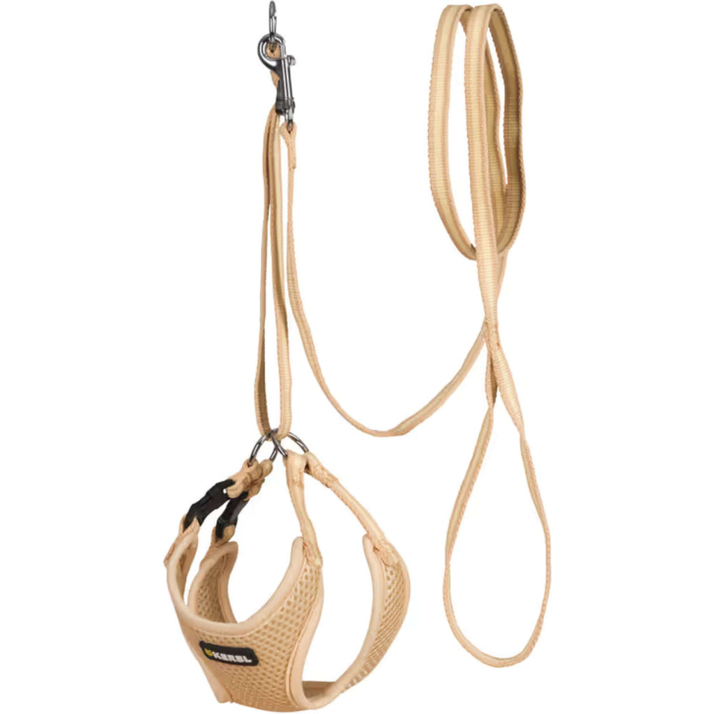 Kerbl Welpengeschirr mit Leine Beige