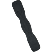 Kieffer Sattelgurt Air-Tex mit Gummizug Schwarz