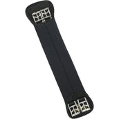Kieffer Sattelgurt Kiefferprene mit Gummizug Schwarz