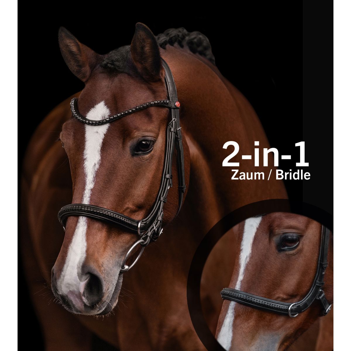 Kieffer Zaum Ultrasoft Ava 2-in-1 Schwarz
