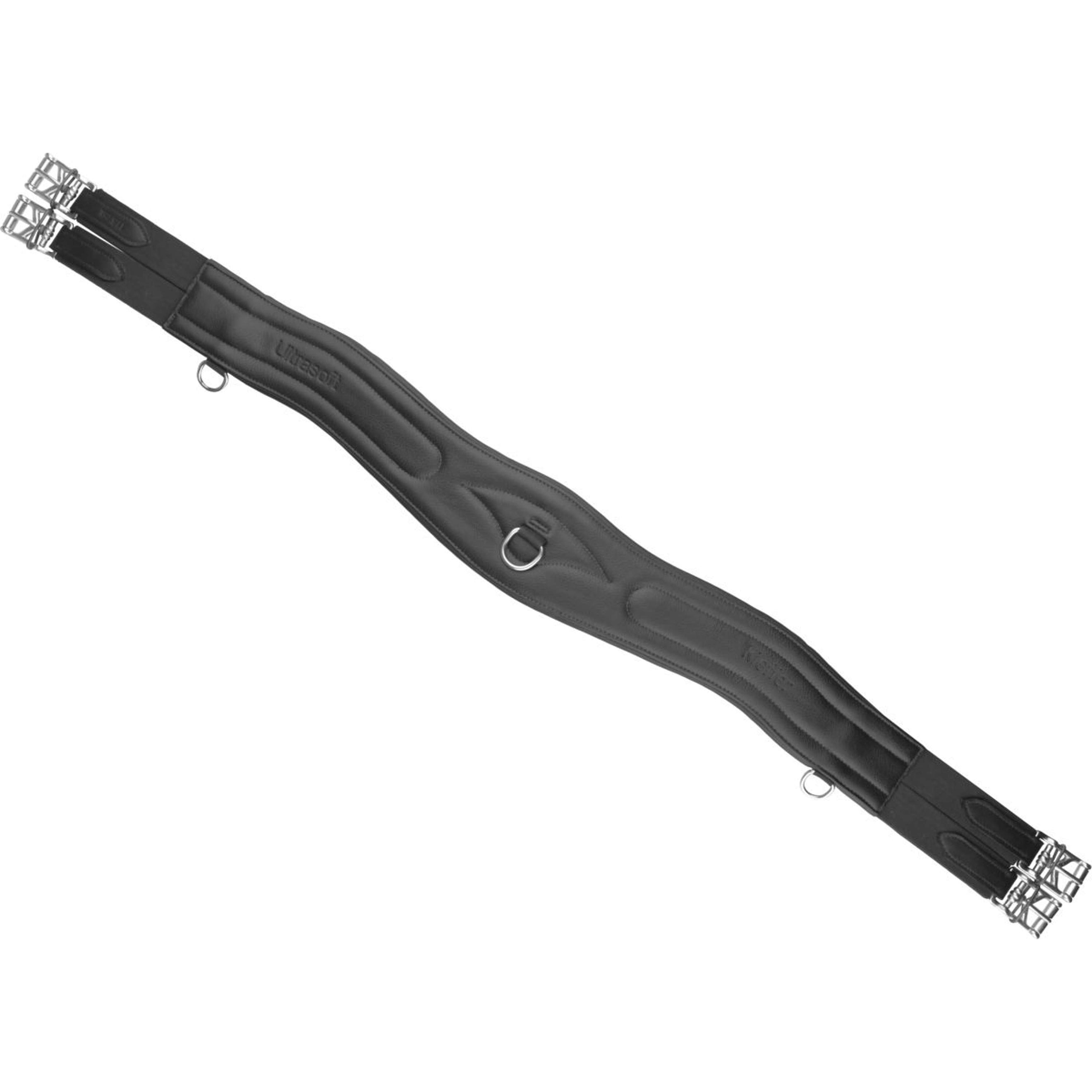 Kieffer Sattelgurt Ultrasoft Schwarz Kieffer Sattelgurt Ultrasoft Schwarz