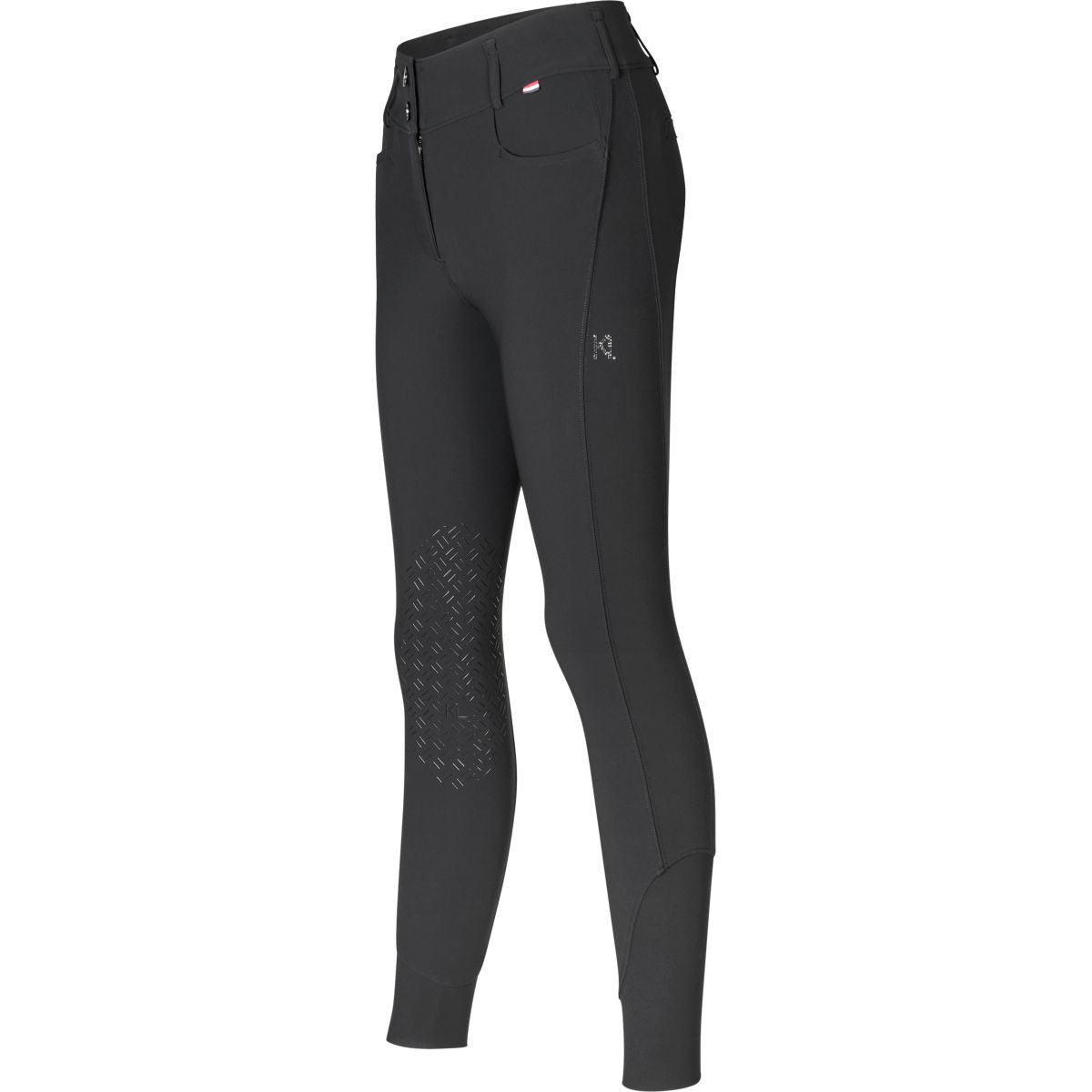 Kingsland Reithose Kira Knie Grip Schwarz