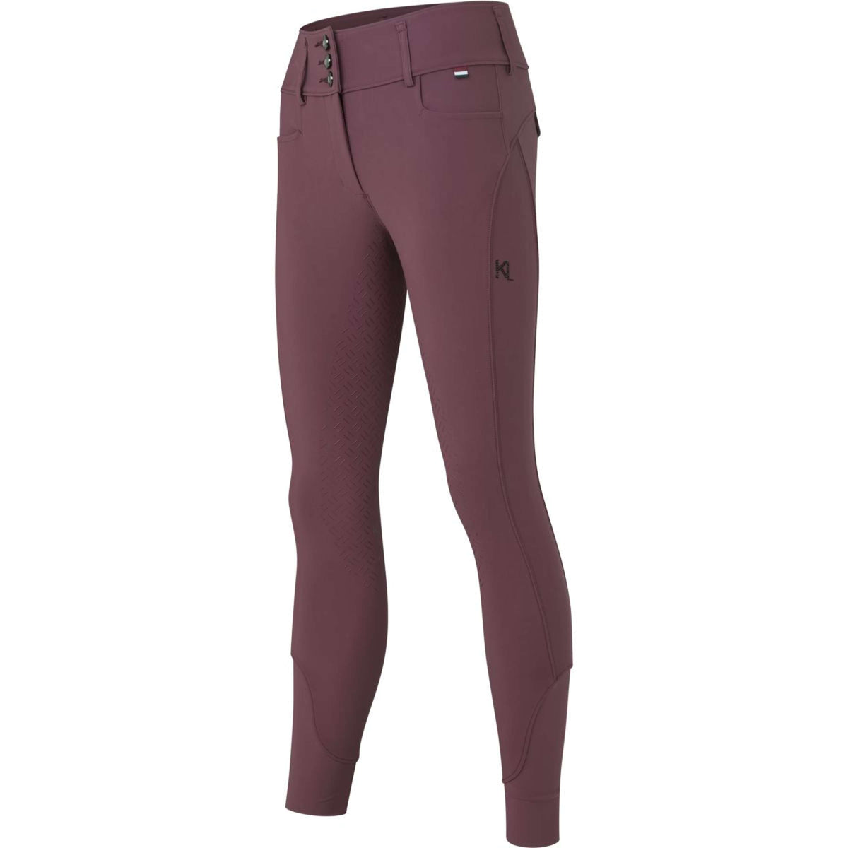 Kingsland Reithose KLKimi Full Grip Plum Wine