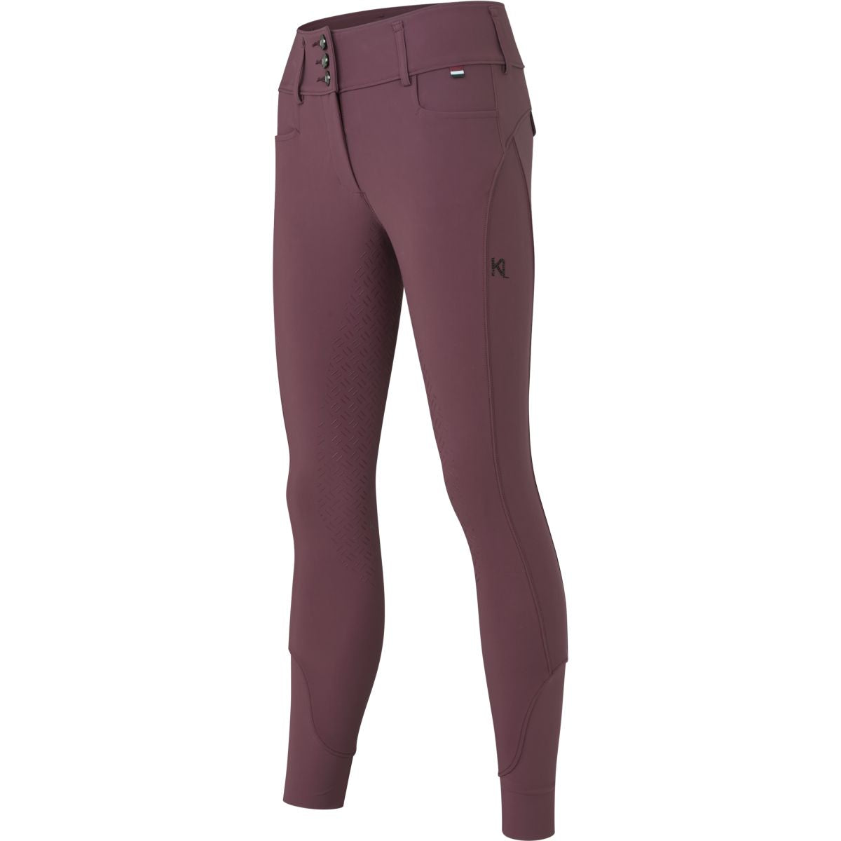 Kingsland Reithose KLKimi Full Grip Plum Wine