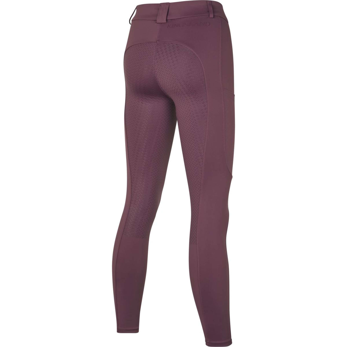 Kingsland Reithose KLKaya Full Grip Plum Wine