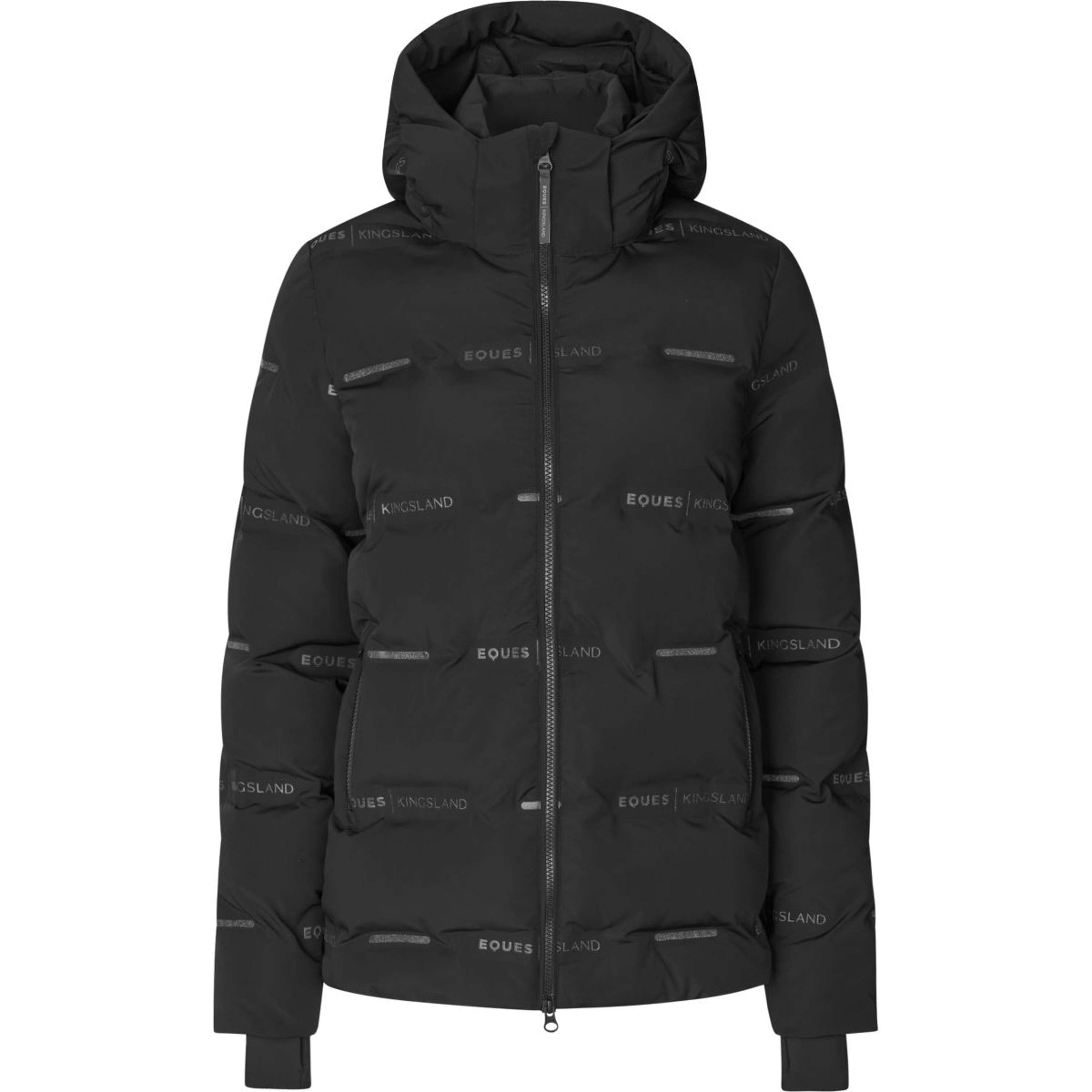 Kingsland X Eques Jacke Björg Wasserdicht Schwarz Kingsland X Eques Jacke Björg Wasserdicht Schwarz