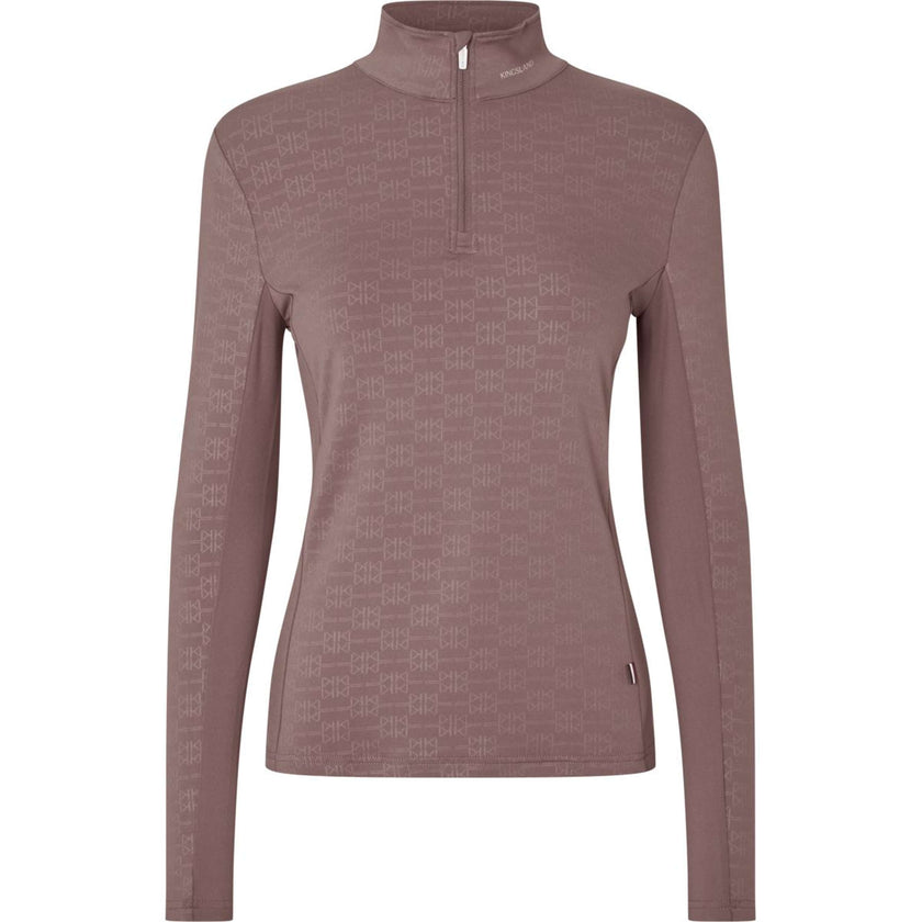 Kingsland Shirt KLAnnabella Damen Brown Iron Kingsland Shirt KLAnnabella Damen Brown Iron