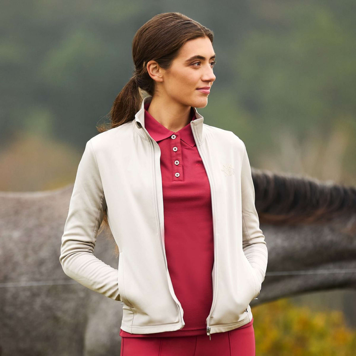 Kingsland Jacke KLAlba Damen Beige Dove