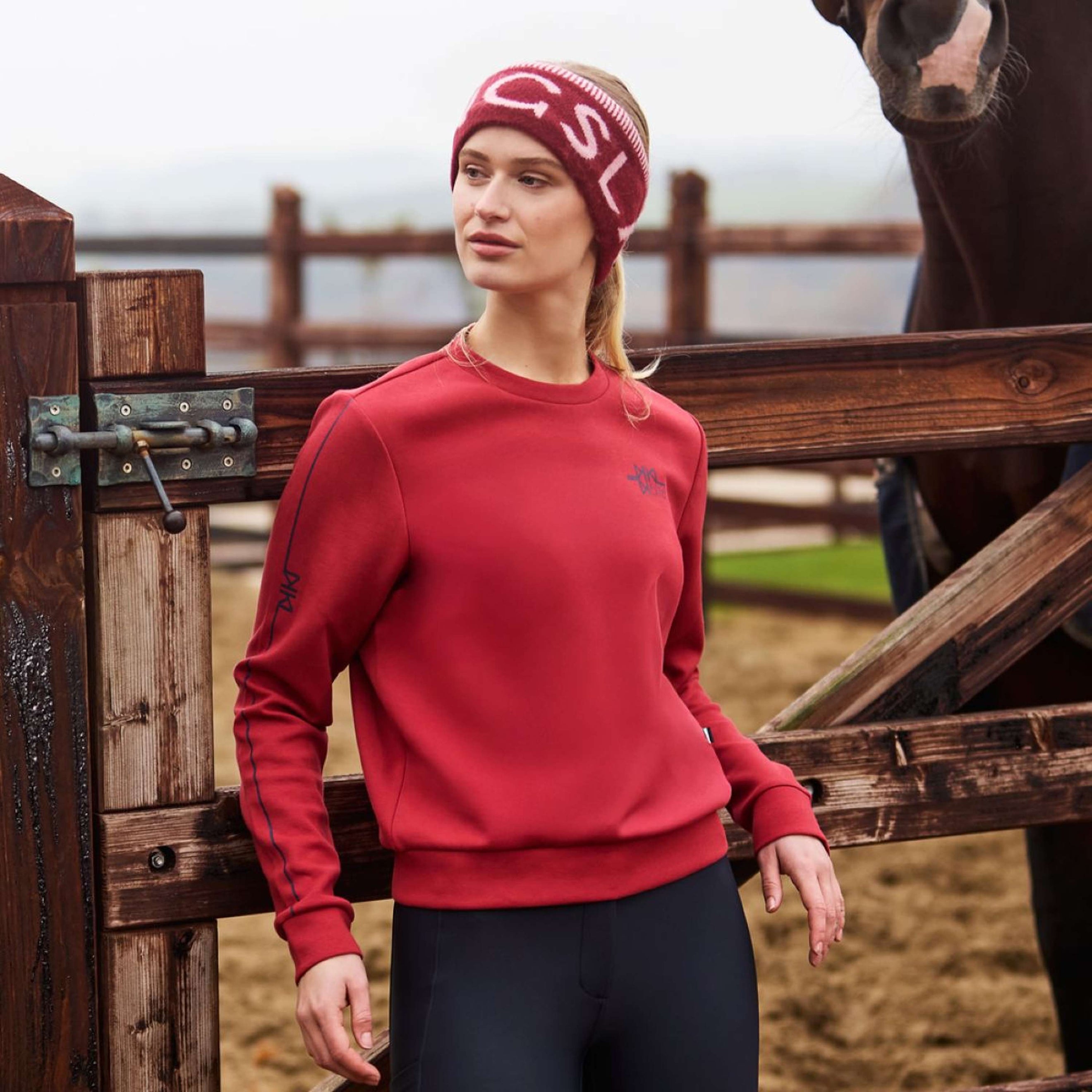 Kingsland Pullover KLAmy Damen Granatrot Kingsland Pullover KLAmy Damen Granatrot