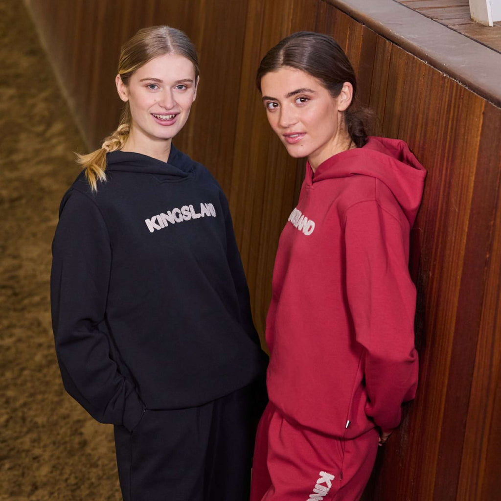 Kingsland Hoodie KLAshley Damen Granatrot