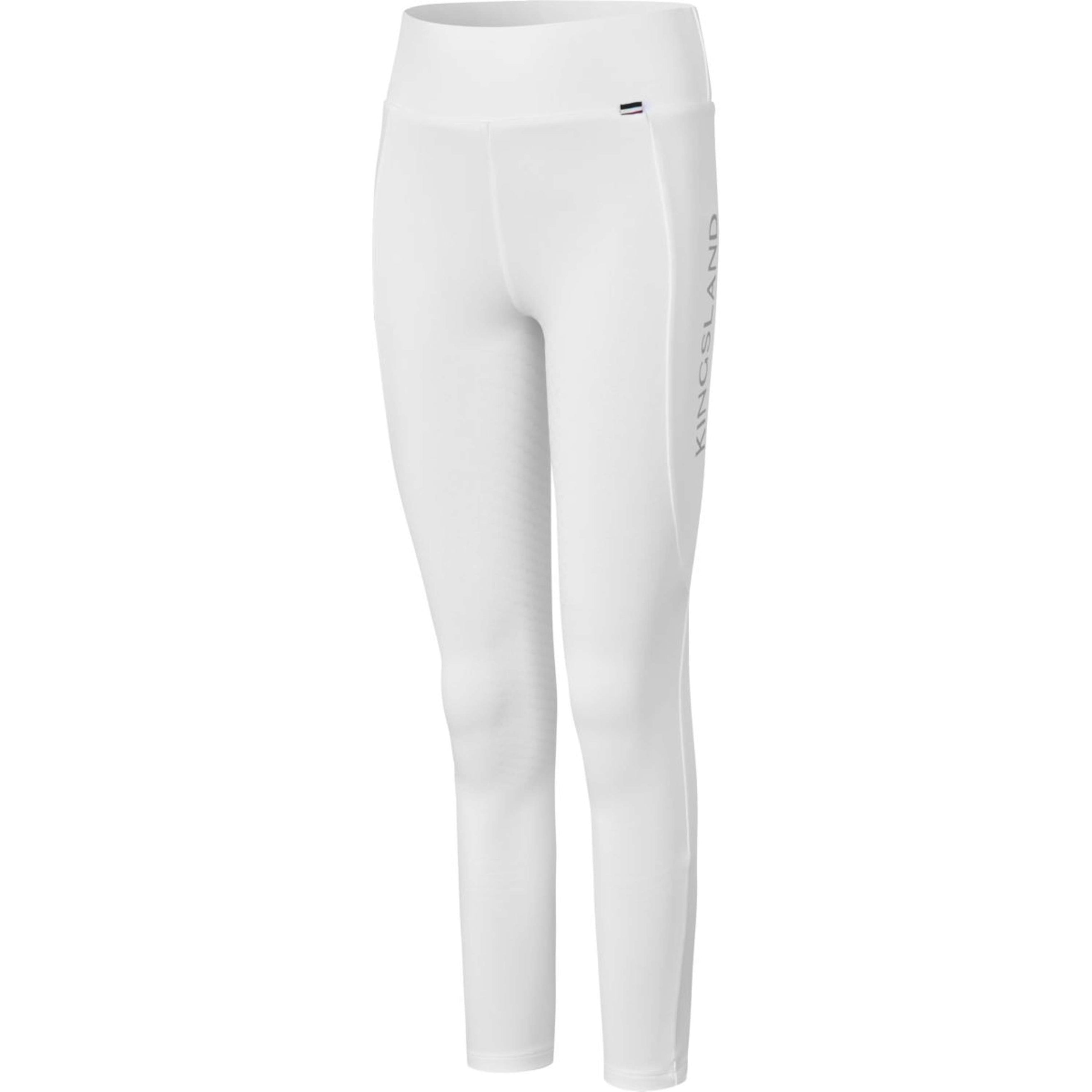 Kingsland Reitleggings KLAlexis F-Tec4 Full Grip Kinder Weiß