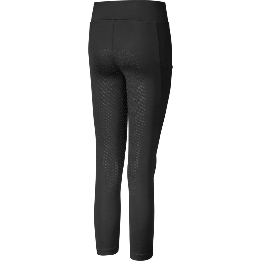 Kingsland Reitleggings KLAlexis F-Tec4 Full Grip Kinder Schwarz