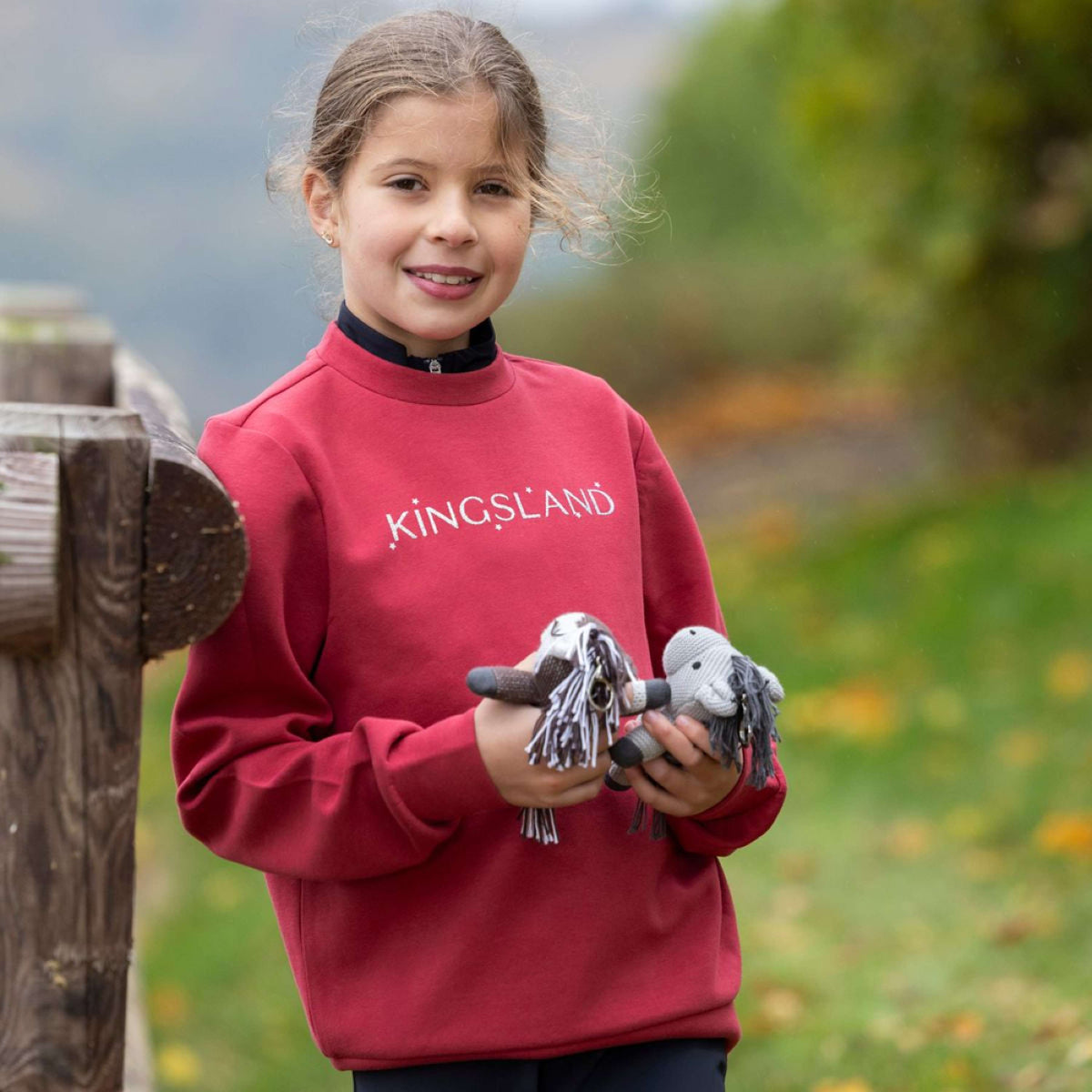 Kingsland Pullover KLAntonia Kinder Granatrot
