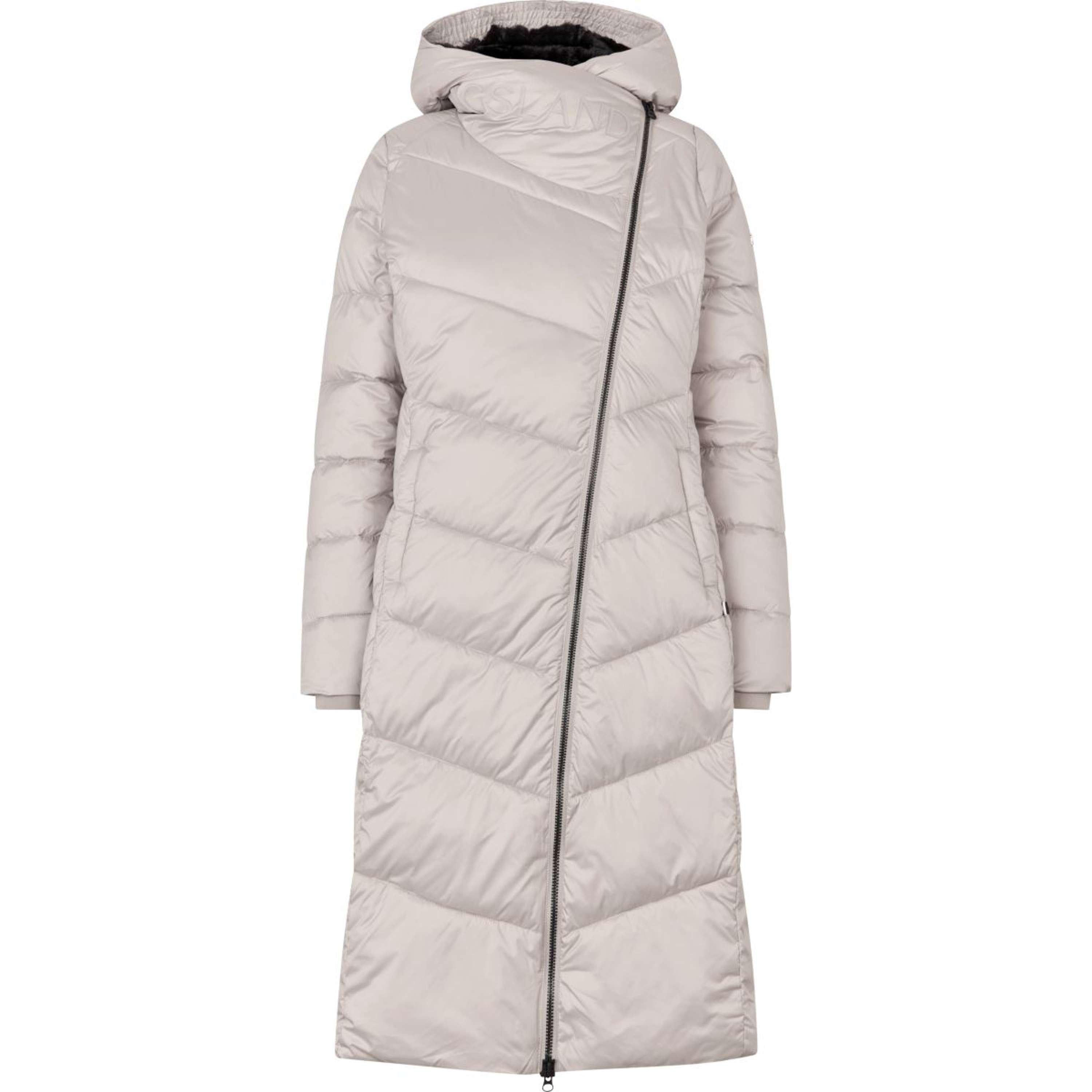 Kingsland Lange Jacke KLAdelaide Damen Beige Dove