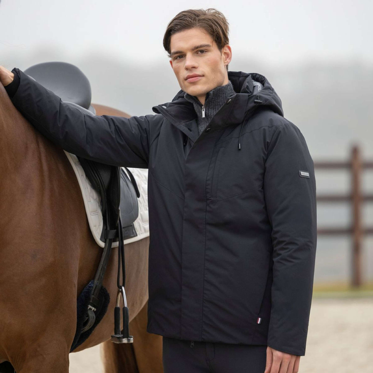 Kingsland Parka KLAron Herren Schwarz
