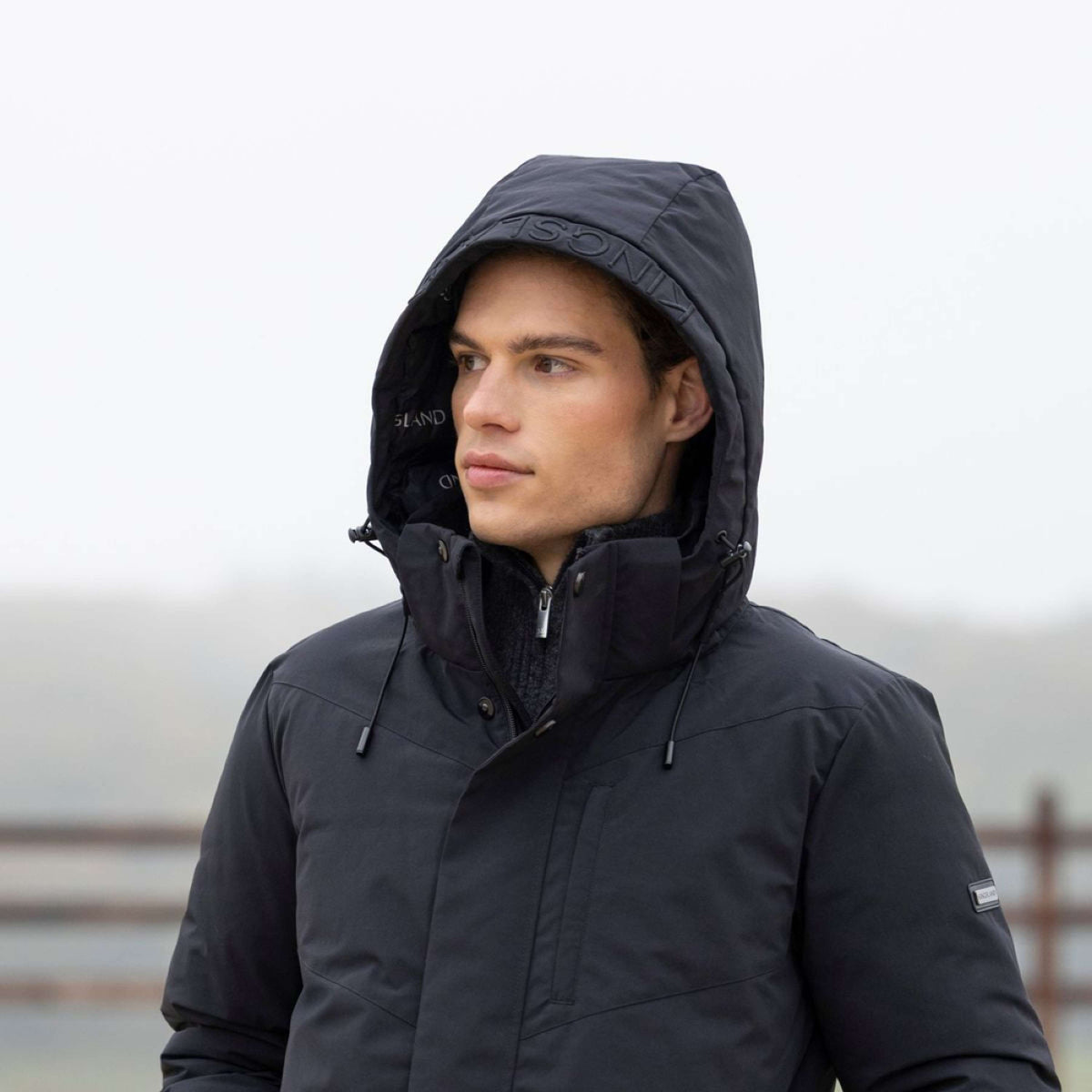 Kingsland Parka KLAron Herren Schwarz