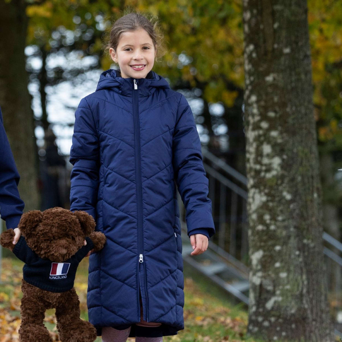 Kingsland Jacke KLAnnika Kinder Evening Blue