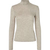 Kingsland Rollkragenpullover KLAbigail Damen Beige/Melange