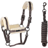 Kingsland Halfterset KLLexie mit Fell Brown Iron